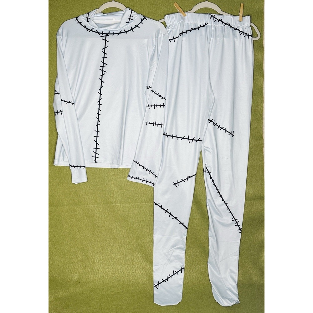 Sally The Nightmare Before Christmas Inspired Women's Stitches Only Costume - L